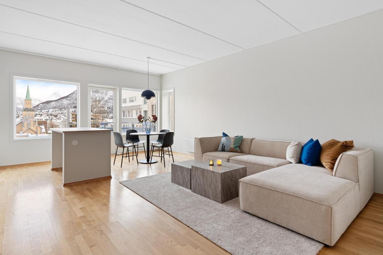 Downtown Apartment - The View トロムソ エクステリア 写真